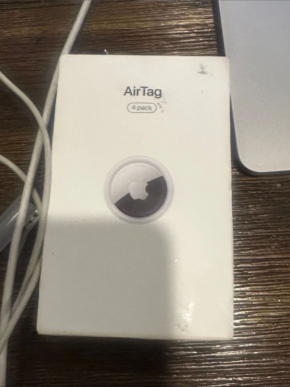 Apple AirTag 4-Pack — White Trackers